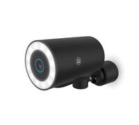 NEDIS Smart 4K Wi-Fi 6 Outdoor Camera, Motorised CCTV with Motion Sensor, AI Human Detection, Night Vision, Two-Way Audio, Siren & Spotlight, Cloud or microSD Storage, IP65 Weatherproof