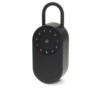 Nedis Smart Bluetooth Key Safe, Outdoor Lock Box with Digital Keypad, App Control, IP65 Waterproof, for Home or Holiday Rentals - Black