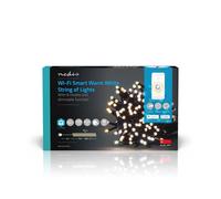 Nedis SmartLife LED Light Chain WLAN Warm White 100 LEDs 10 m IP65 WIFILX01W100