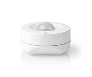 Nedis Smartlife PIR Motion Sensor, Zigbee 3.0 Wireless Detector, 5m Range 120° Angle, Battery Powered - Compatible With Nedis Smartlife App