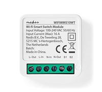 Nedis SmartLife Power Switch Wi-Fi | 3680 W | Terminal Connection | App available for: Android™ / IOS
