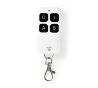 Nedis SmartLife Remote Control, 4 Programmable Buttons, Zigbee 3.0 Compatible with Nedis Gateway, Full Smart Home Control via App, CR2032 Battery Included