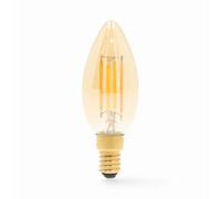 Nedis SmartLife Wi-Fi LED 5W 470lm E14 Bulb Candle Shape, White [EEK: F]