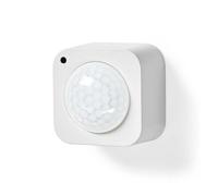 Nedis Smartlife Motion Sensor PIR With Brightness Detection, Zigbee 3.0 Compatible, Battery and USB Powered, Compact White Design