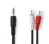 NEDIS Stereo Audio Cable 3.5 mm Male - 2x RCA Male