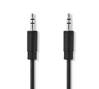Nedis Stereo audio jack cable 1 m male to compact male