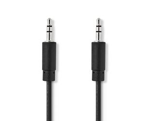Nedis Stereo audio jack cable 1 m male to compact male
