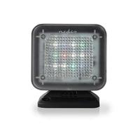 NEDIS TV Simulator Home Security Light with Flashing LED - Deter Intruders - Timer & Dusk Sensor - Low Energy USB Powered