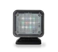 NEDIS TV Simulator Home Security Light with Flashing LED - Deter Intruders - Timer & Dusk Sensor - Low Energy USB Powered