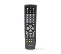 Nedis Universal Remote Control 10 Devices, Preprogrammed, Compatible with Over 250 Brands - Can Control TV, CTV, VCR, DBS, Sat, CBL, Hifi, CD, LD, VCD, DVD
