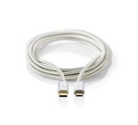 Nedis USB 2.0 Cable Type-C Male to Micro B Male 3m Aluminium CCTB60650AL30