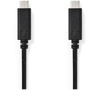 Nedis USB 3.1 Cable (Gen1) Type C Male Type C Male 1.0 m Black