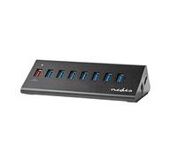 Nedis USB 3.2 Gen 1 hub with 7 USB 3.0 ports and 1 fast-reRecharging port