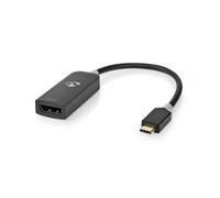 Nedis USB 3.2 Gen 1 USB-C Male to DisplayPort Female 8K 30Hz Adapter 0.2m