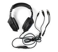 Nedis USB-A Stereo Wired Gamer Headset with Integrated Remote Control