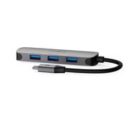 Nedis USB Hub 4 Port USB-A 3.2 Gen 1, Backwards Compatible with USB 2.0, 5 Gbps Data Transfer