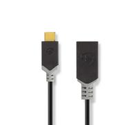 Nedis USB-C Male to USB-A Female 60W 5 Gbps Recharge and Data Cable 0.15m