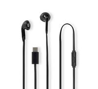 Nedis USB-C Wired Earphones with Microphone and Volume Control 1.2m