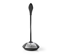 NEDIS Microphone with USB N Cable Black/Grey