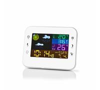 Nedis Weather Station +Wireless sensor Alarm clock Weather Forecast