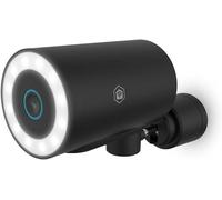 NEDIS Smart 4K Wi-Fi 6 Outdoor Camera, Motorised CCTV with Motion Sensor, AI Human Detection, Night Vision, Two-Way Audio, Siren & Spotlight, Cloud or microSD Storage, IP65 Weatherproof