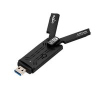 Nedis Wi-Fi 6E AX5400 Dongle with USB 3.0 Connection and 2 Tri-Band Antennas