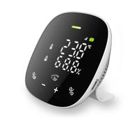 Nedis Wi-Fi Air Quality and Carbon Dioxide Sensor with LED Display