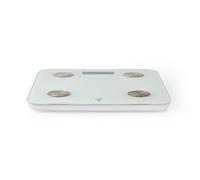 Nedis Wi-Fi Smart Personal Scales | BMI, Fat, Water, Bones, Muscle, Protein | Tempered Glass | 8 Users