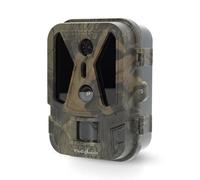 Nedis Wildlife Camera 4K Trail Camera 50MP 120 Degree with Time Lapse 25m Black LED Night Vision Motion Activated Hunting Camera IP65 Waterproof 0.2s Trigger Time for Wildlife Monitoring