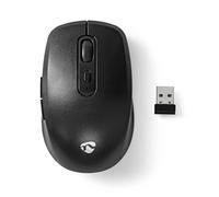 NEDIS Wireless Optical Mouse, 6-Button, 1600 DPI, USB Nano Dongle, 10.0m Range, Battery Operated