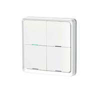 Nedis Zigbee 3.0 Smart Switch with 4 Buttons and 12 Functions, White