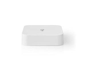 Nedis Zigbee Wireless Gateway for Connecting Up to 40 Zigbee Products via Nedis SmartLife App, 35 m Range, Compatible with Android and iOS, White