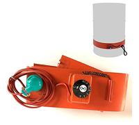 NedLoN Heater Pad Drum Barrel Band - Silicone Heater For 20L/55 Gallon - Honey Oil Barrel, Barrel Heater With Adjustable Thermostat, Metal Drum Heater, 150L 152 * 25CM