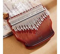 NEDLON Kalimba 34 Keys Thumb Piano Professional Musical Instrument Finger Piano Marimba With Storage Case,sheet Music,ect (Color : Brown-2)