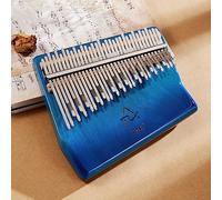 NEDLON Kalimba 34 Keys Thumb Piano Professional Musical Instrument Finger Piano Marimba With Storage Case,sheet Music,ect (Color : Blue-1)