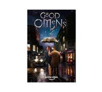 NEDOES Good Omens Season 2 2023 Movie Poster Canvas Poster Wall Art Decor Print Picture Paintings for Living Room Bedroom Decoration Unframe-style 12x18inch(30x45cm)