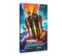 NEDOES Spy Kids Armageddon Movie Poster Canvas Poster Bedroom Decor Sports Landscape Office Room Decor Gift Frame-style 08x12inch(20x30cm)