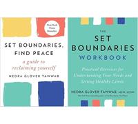 Nedra Glover Tawwab “Set Boundaries” 2 Books Set - Set Boundaries, Find Peace (Hardcover Edition) & The Set Boundaries Workbook (Paperback Edition)