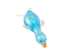 Nee doh Duck Squishy,17Cm Giant Mystery Squishy,Glitter Squishy Duck Squeeze Toy ,Portable Decompression Sensory Toy, Anxiety Relief Fidget Toy For Adults (Sky Blue)