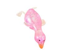 Nee doh Duck Squishy,17Cm Giant Mystery Squishy,Glitter Squishy Duck Squeeze Toy ,Portable Decompression Sensory Toy, Anxiety Relief Fidget Toy For Adults (Pink)