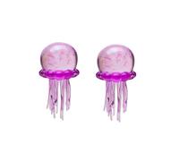 Nee Doh Soft TPR Squishy Jellyfish, Glitter Fidget Squeeze Toy Tension Relief, Sensory Animal with Wiggly Tentacles, Durable Calming Ball Office School Desk NeeDoh