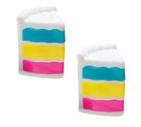 NEE DOOHH Sensory Toys, Cake Click Stress Relief Clicker, Mini Cake Clicker, Stretchy Cake Squeeze Toys, Iranische Flagge-Alte Historische Iran (2 pcs)