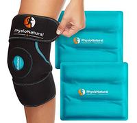 nee Ice Pack Wrap - Hot & Cold Therapy with Adjustable Compression Support for Joint Pain, Injuries, Bursitis Pain Relief, Knee Surgery, Arthritis, Meniscus Tear, ACL, Sprains & Swelling