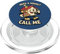 Need A House Call Me Realtor PopSockets PopGrip for MagSafe