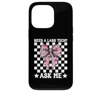 Need A Lash Tech? Ask Me Eyelash Technician Girl Mom Case for iPhone 13 Pro