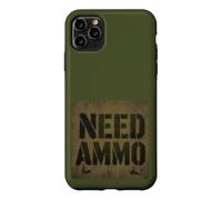 Need Ammo Military Graffiti Army Stencil Bullets Design Case for iPhone 11 Pro Max