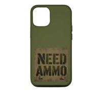Need Ammo Military Graffiti Army Stencil Bullets Design Case for iPhone 12/12 Pro