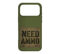 Need Ammo Military Graffiti Army Stencil Bullets Design Case for iPhone 17 Pro Max