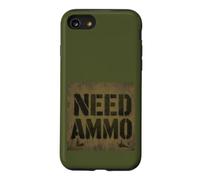 Need Ammo Military Graffiti Army Stencil Bullets Design Case for iPhone SE (2020) / 7/8