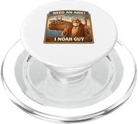 Need An Ark? I Noah Guy Biblical Noah Bible Humor PopSockets PopGrip for MagSafe
